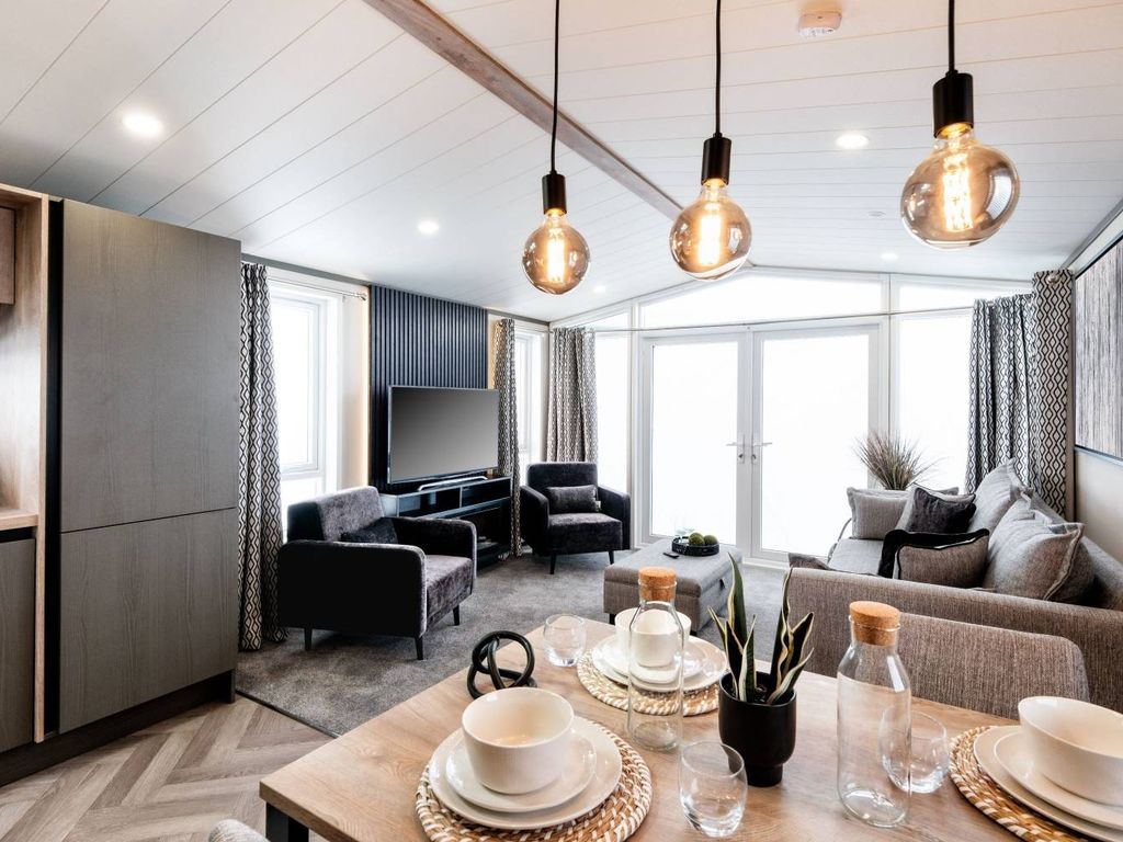 2 bed lodge for sale in Tame Bridge, Stokesley, Middlesbrough TS9, £