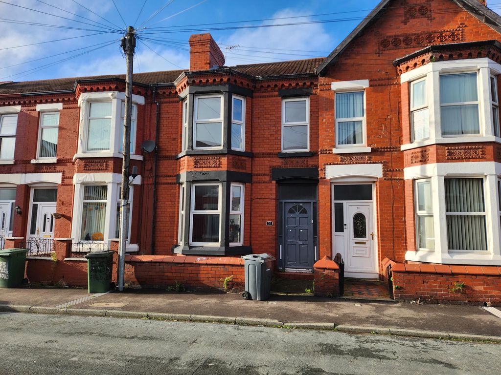 3 bed terraced house for sale in Park Road, Wallasey CH44, £95,000 Zoopla