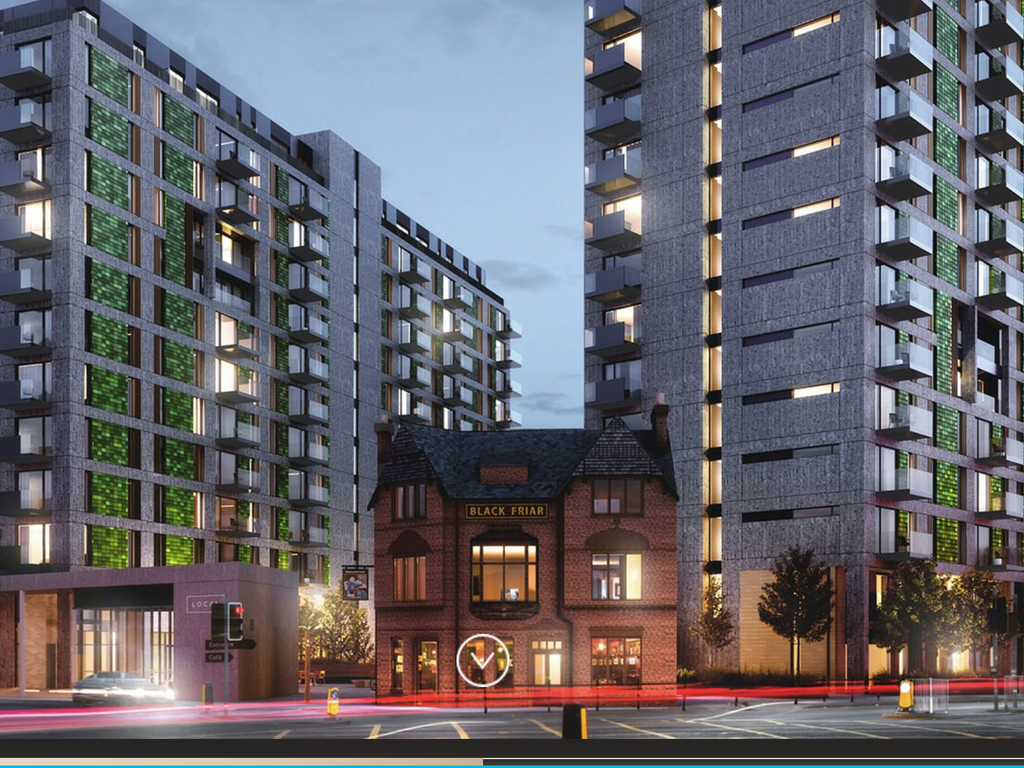 1 bed flat to rent in Bury Street, Salford M3, £1,200 pcm Zoopla