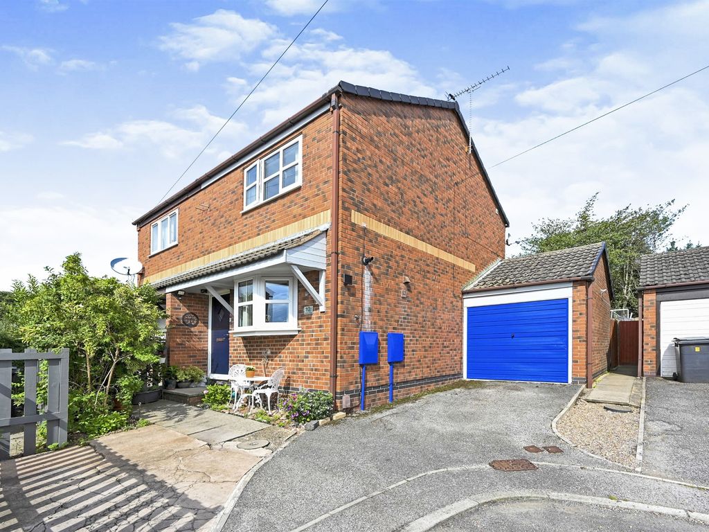 2 bed semidetached house for sale in School Close, Newton, Alfreton