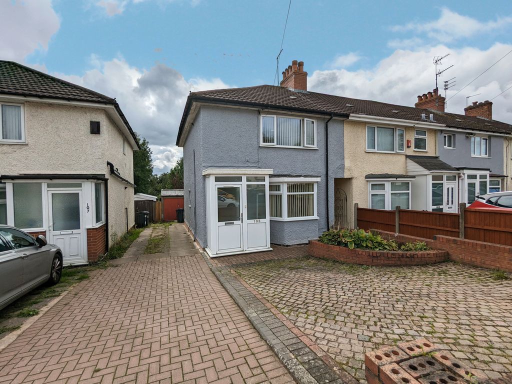 3 bed end terrace house for sale in Chinn Brook Road, Birmingham B13, £