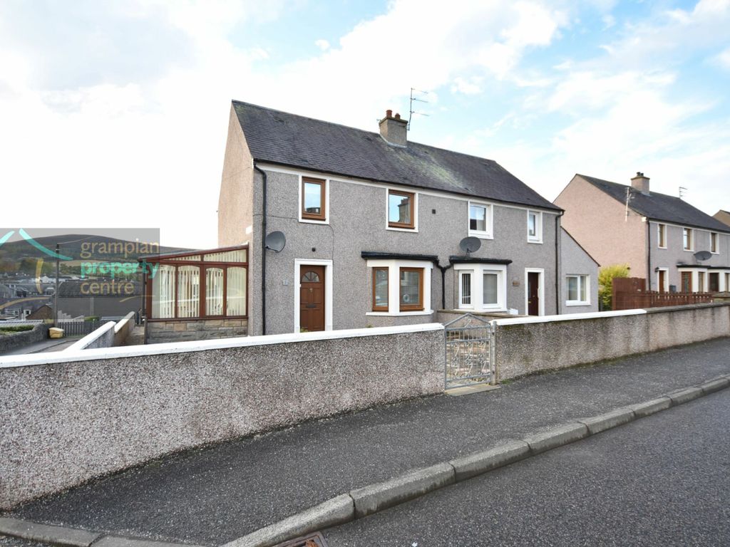 4 bed semidetached house for sale in Louise Street, Dufftown, Keith