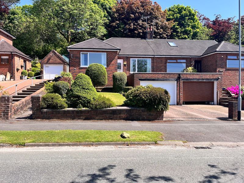3 bed semidetached bungalow for sale in Windsor Drive, Leek ST13, £