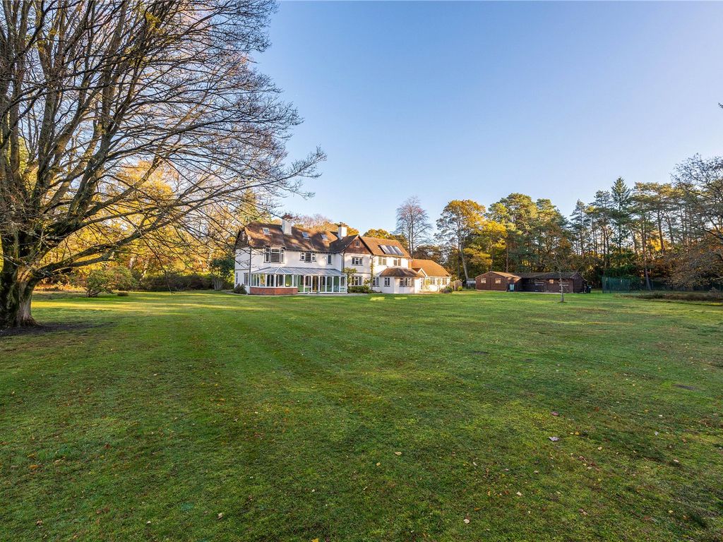 5 bed detached house for sale in Lowicks Road, Nr Tilford, Farnham GU10