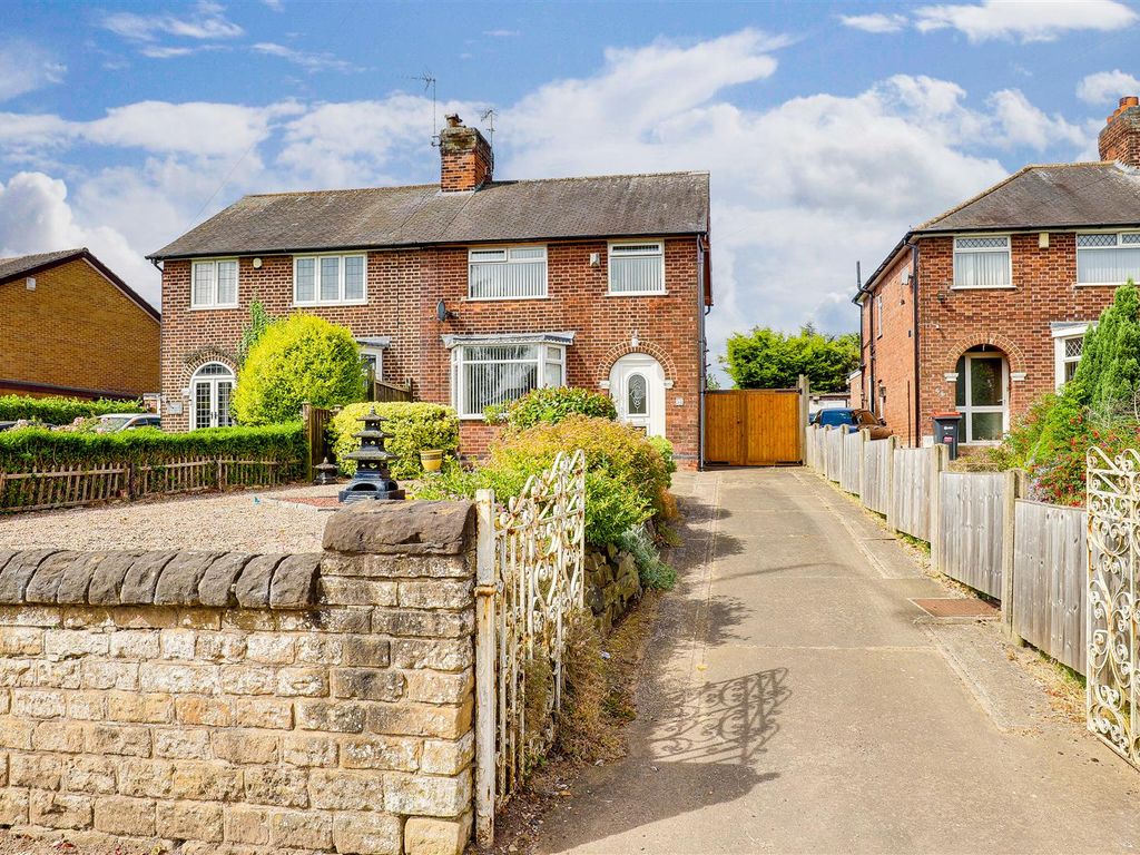 3 bed semidetached house for sale in Nottingham Road, Hucknall