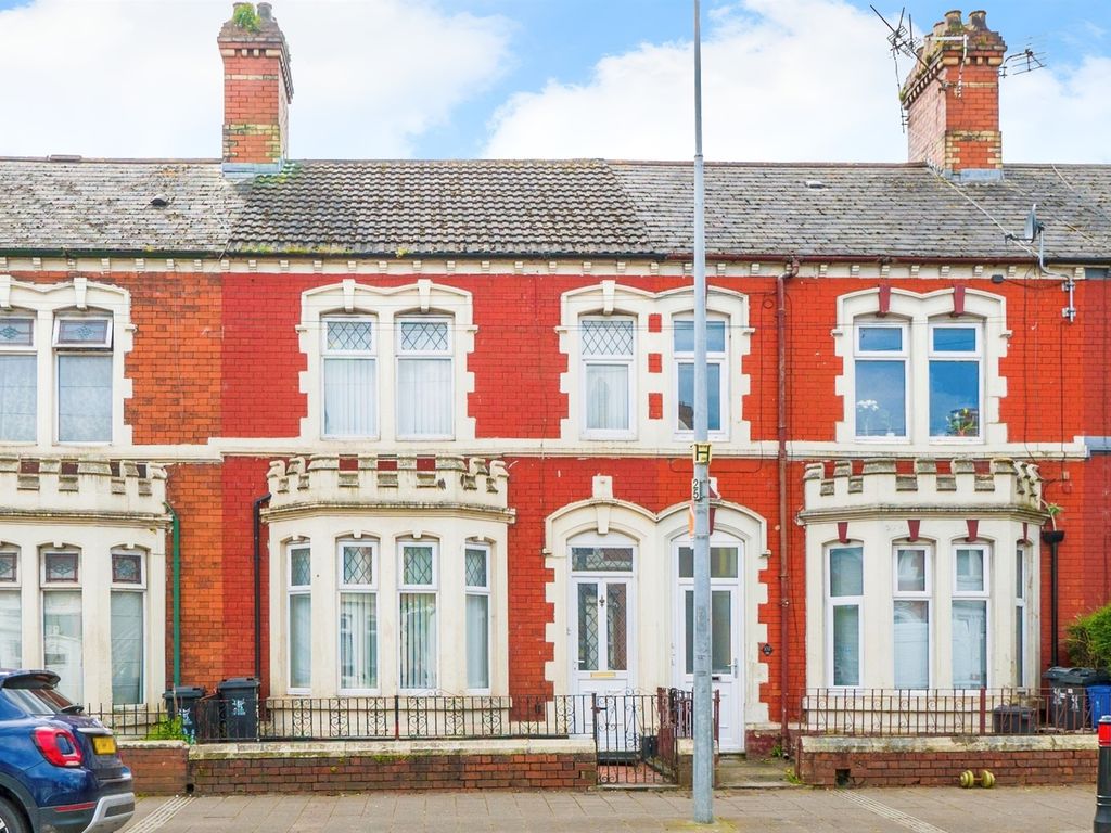 4 bed terraced house for sale in Splott Road, Splott, Cardiff CF24, £