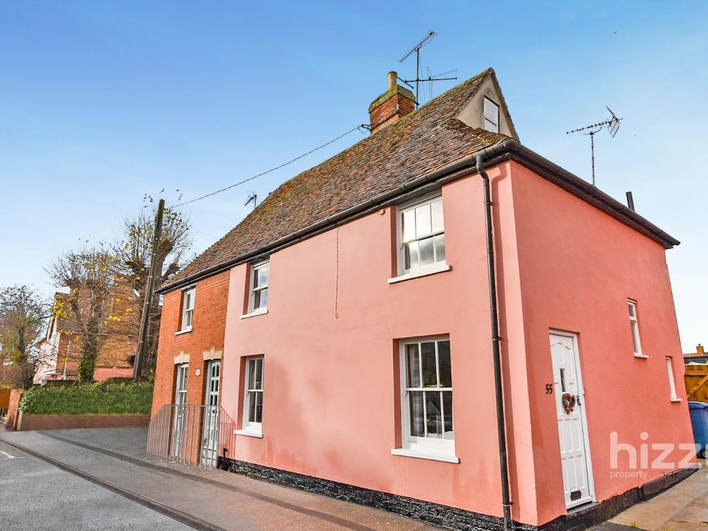 3 bed semidetached house for sale in Angel Street, Hadleigh, Ipswich