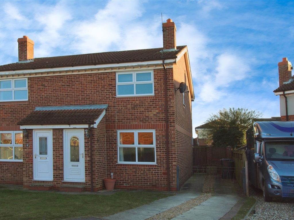 3 bed semidetached house for sale in Ash Close, North Duffield YO8, £180,000 Zoopla