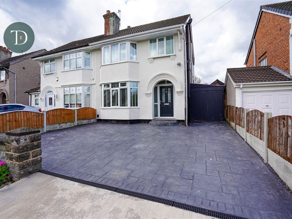 3 bed semidetached house for sale in Garth Boulevard, Bebington, Wirral CH63 Zoopla
