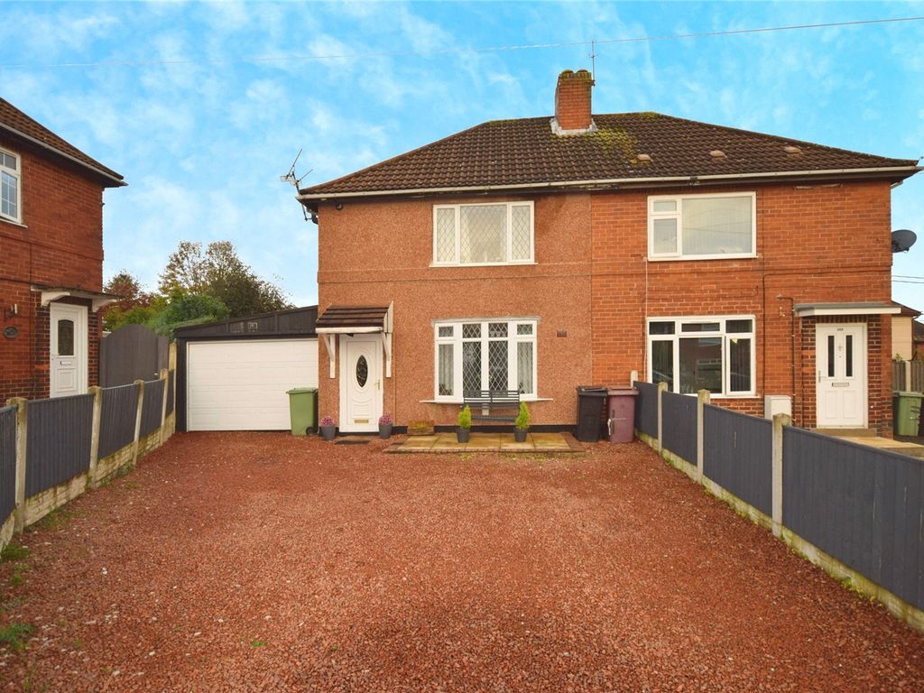 3 bed semidetached house for sale in Glebe Avenue, Pinxton, Nottingham