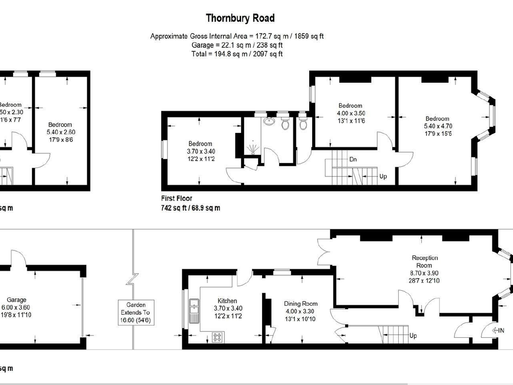 5 bed semidetached house for sale in Thornbury Road, Osterley