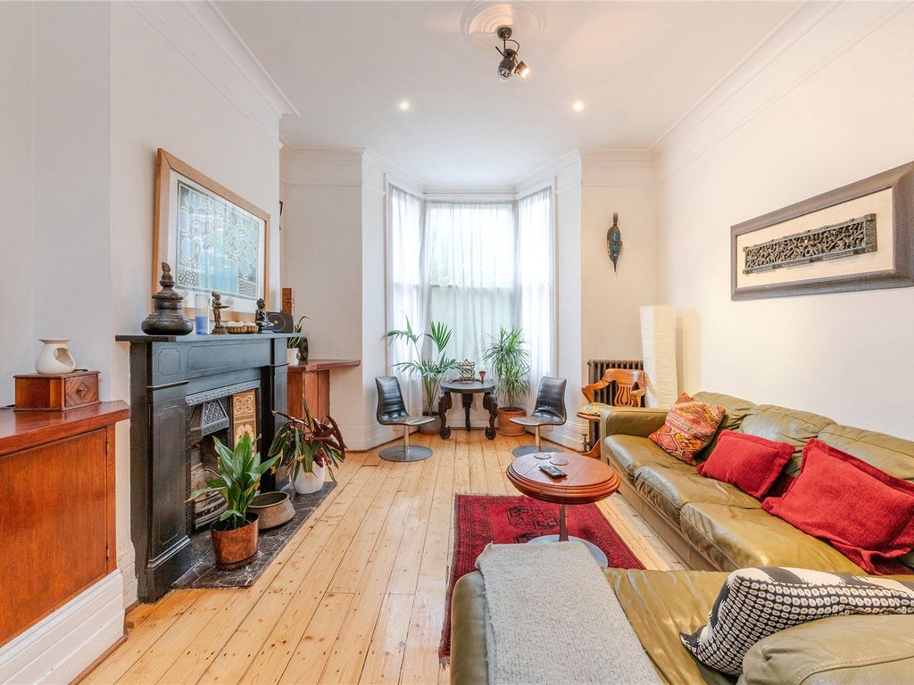 4 bed terraced house for sale in Brewster Gardens, London W10, £