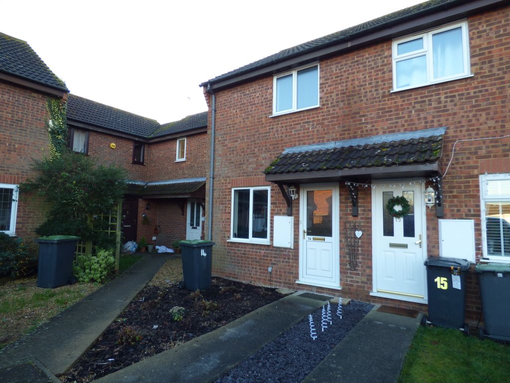 2 bed terraced house to rent in Almers Close, Houghton Conquest MK45