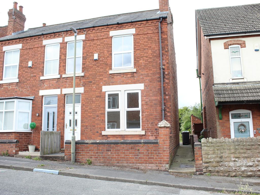 2 bed semidetached house for sale in Wood Street, Alfreton, Derbyshire