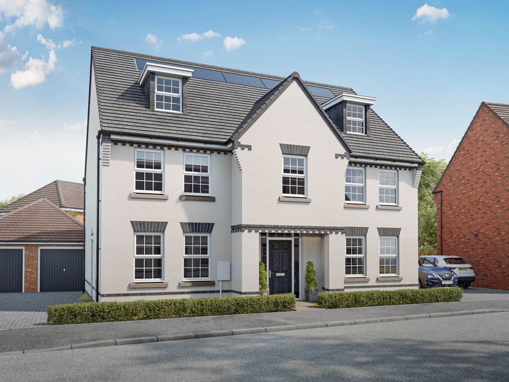 New home, 5 bed detached house for sale in "Lichfield" at Lapwing Drive