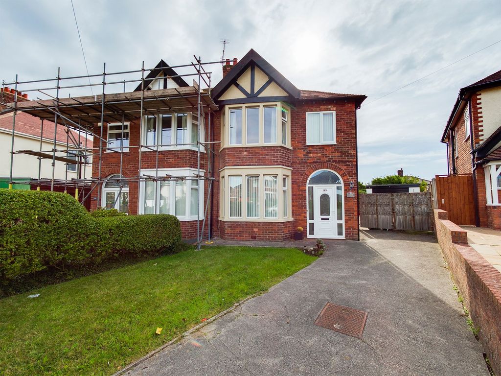 3 Bed Semi-detached House For Sale In Warbreck Hill Road, Blackpool FY2 ...