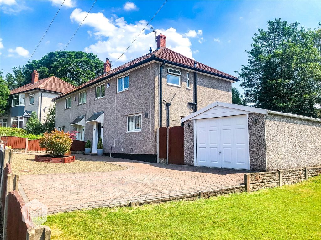 3 bed semidetached house for sale in Romiley Crescent, Bolton, Greater