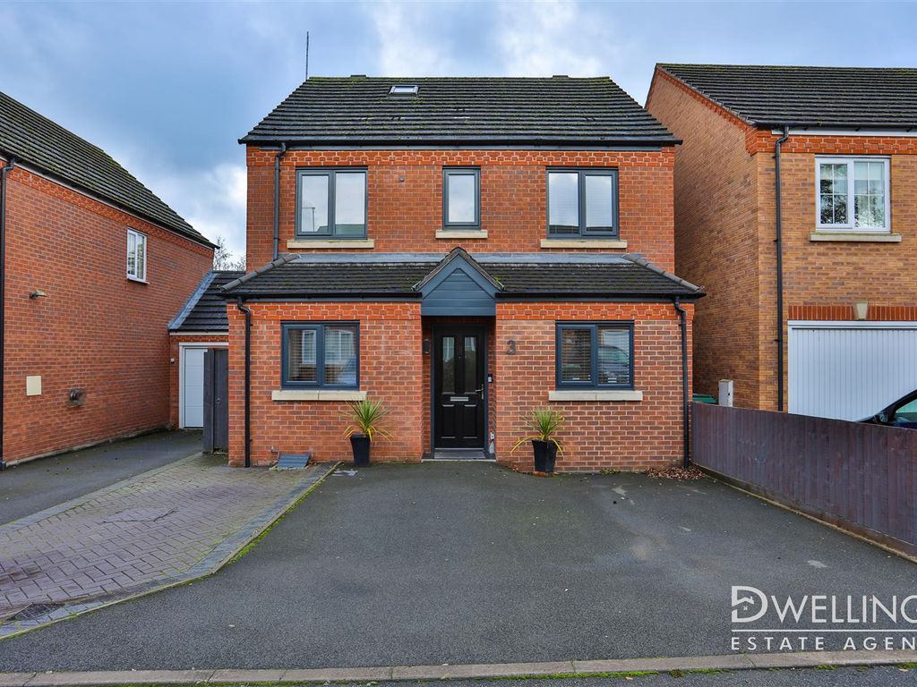 4 bed detached house for sale in Eaton Croft, Rugeley, Staffordshire