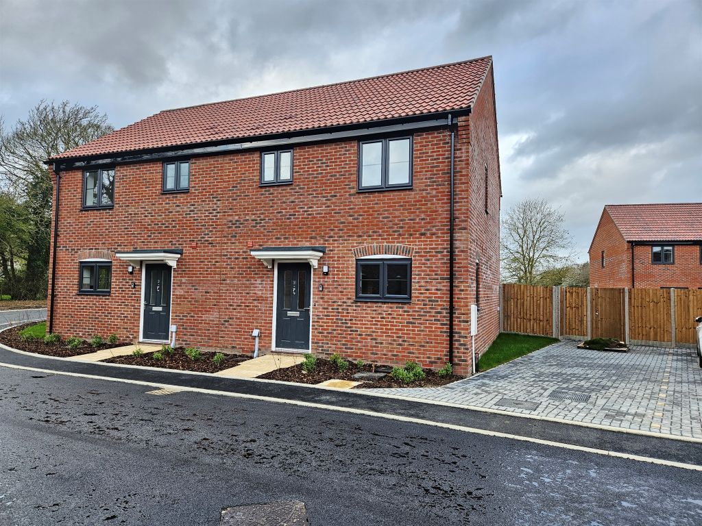 New home, 2 bed semidetached house for sale in Rugby Way, Wymondham