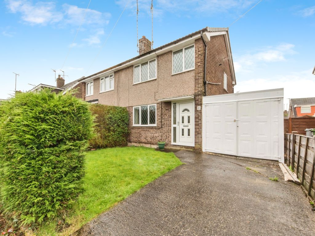 3 bed semidetached house for sale in Craig Road, Macclesfield