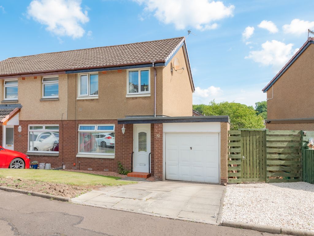 2 bed semidetached house for sale in 10 Glamis Gardens, Polmont FK2