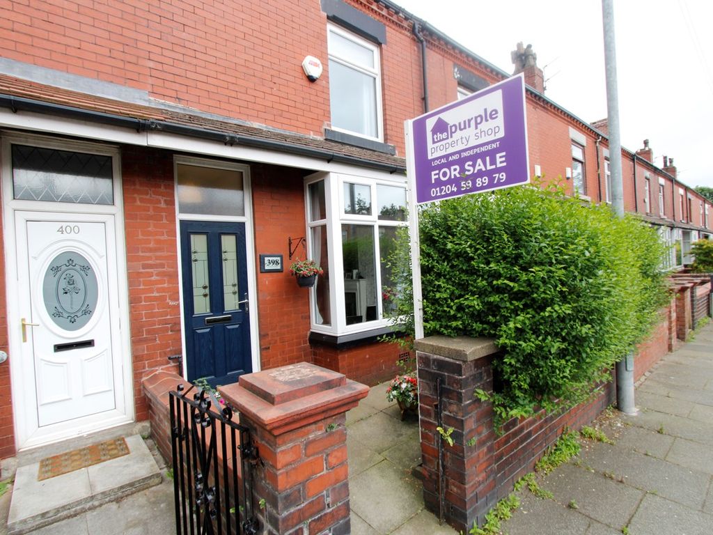 2 bed terraced house for sale in Tonge Moor Road, Bolton BL2, £140,000