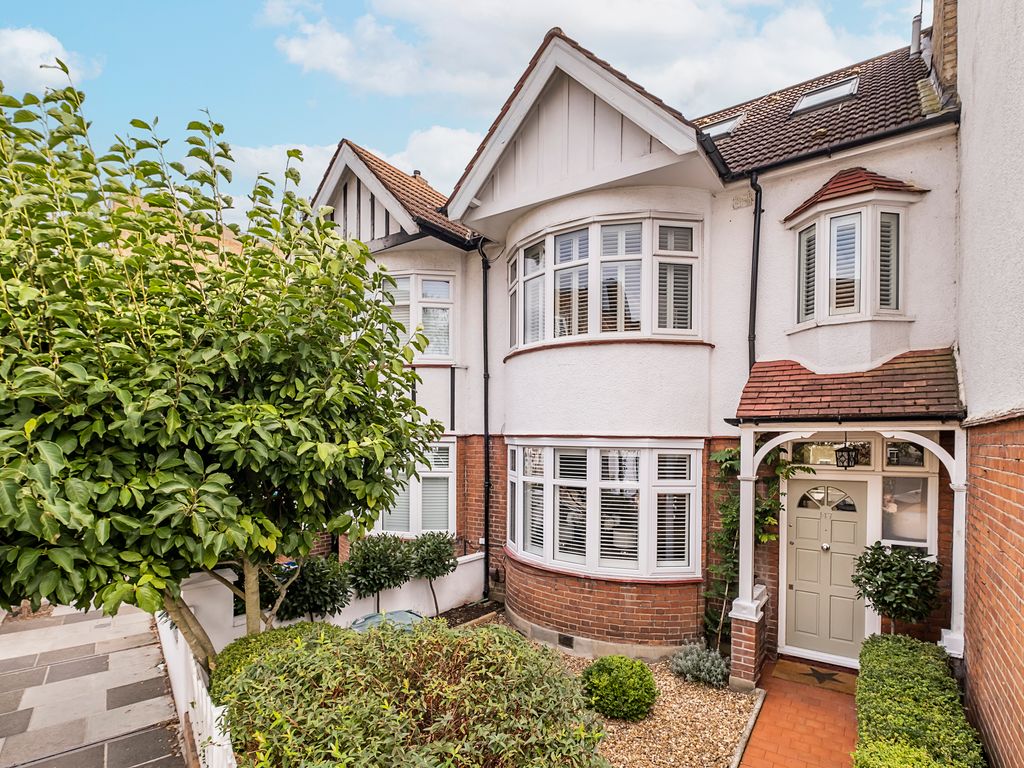 4 bed terraced house for sale in Sheen Lane, London SW14, £1,395,000