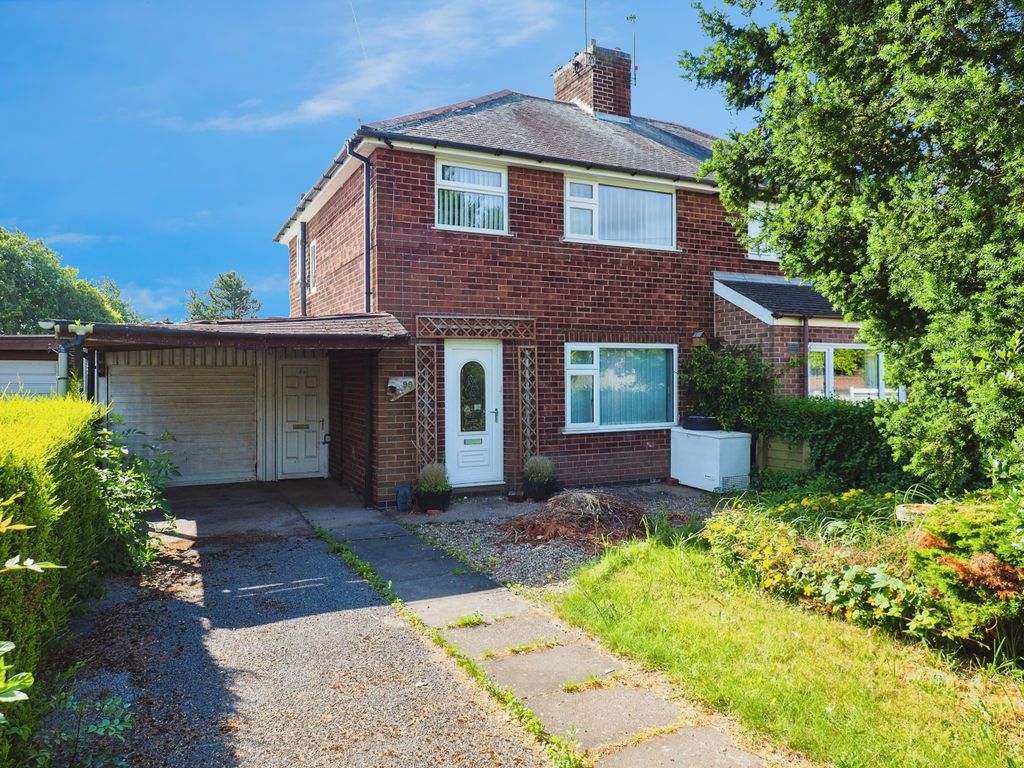3 bed semidetached house for sale in Papplewick Lane, Hucknall