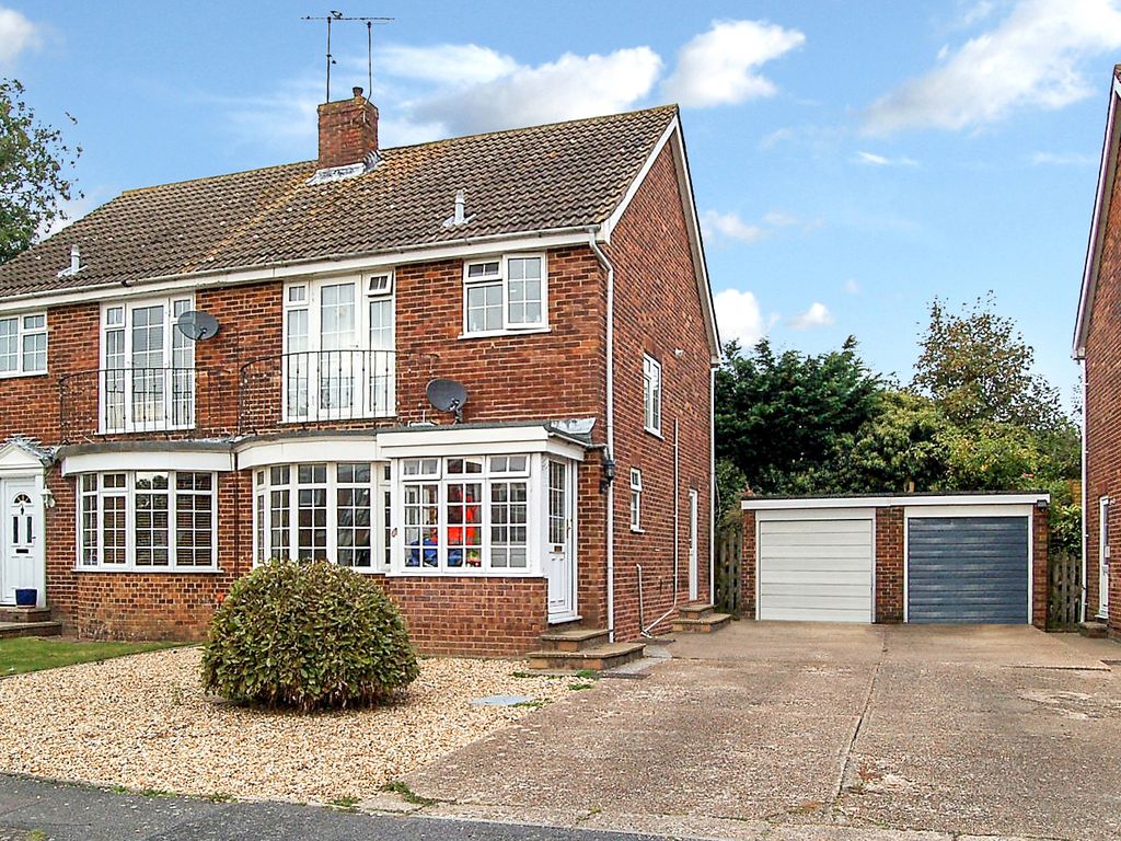 3 bed semi-detached house for sale in Grove Road, Burgess Hill RH15, £ ...