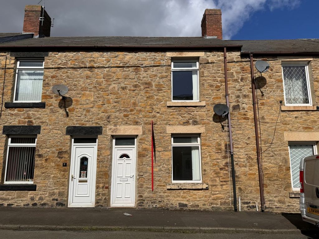 2 bed terraced house for sale in 8 John Street, South Moor, Stanley