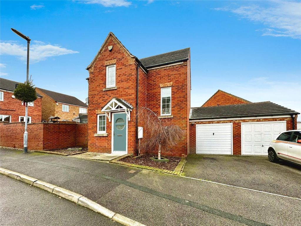 3 bed detached house for sale in Tudor Court, Grimethorpe, Barnsley