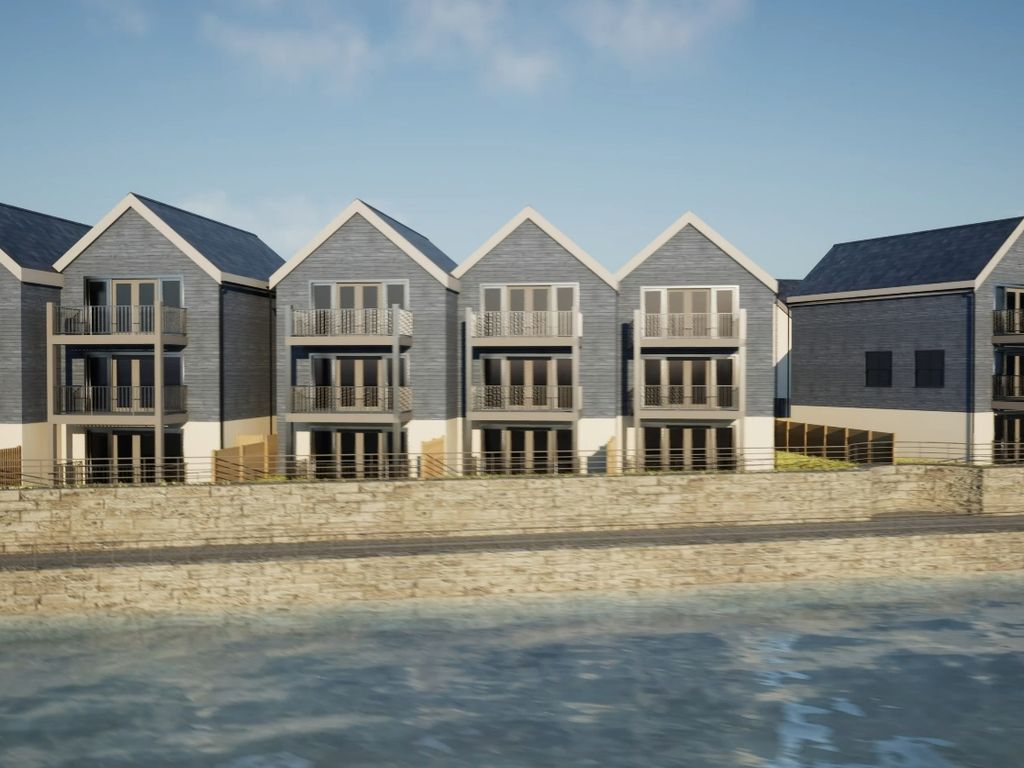 New home, 3 bed terraced house for sale in Riverside Way, Seaton, Devon