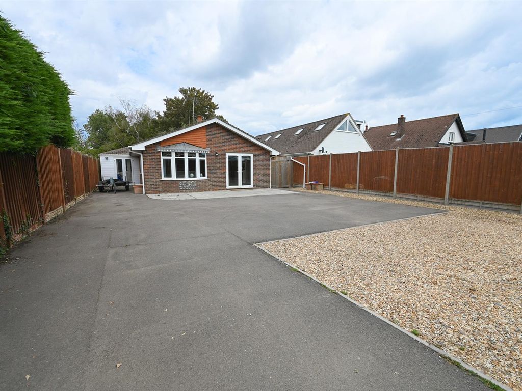 4 bed detached bungalow for sale in Sefter Road, Rose Green, Bognor