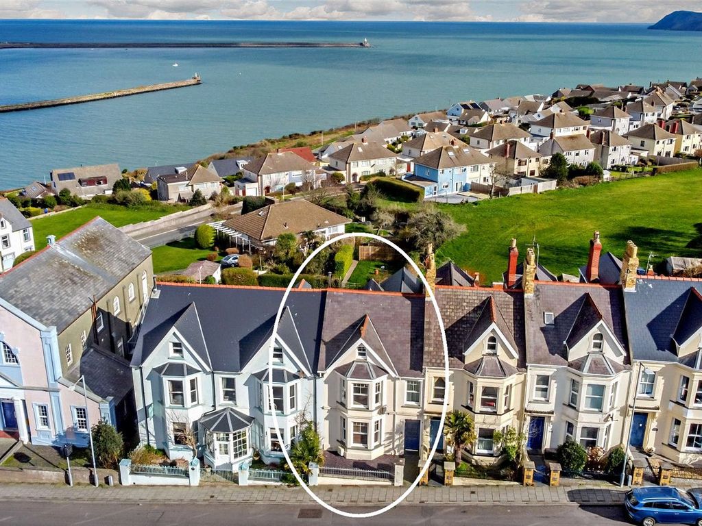 5 bed terraced house for sale in Windy Hall, Fishguard, Pembrokeshire