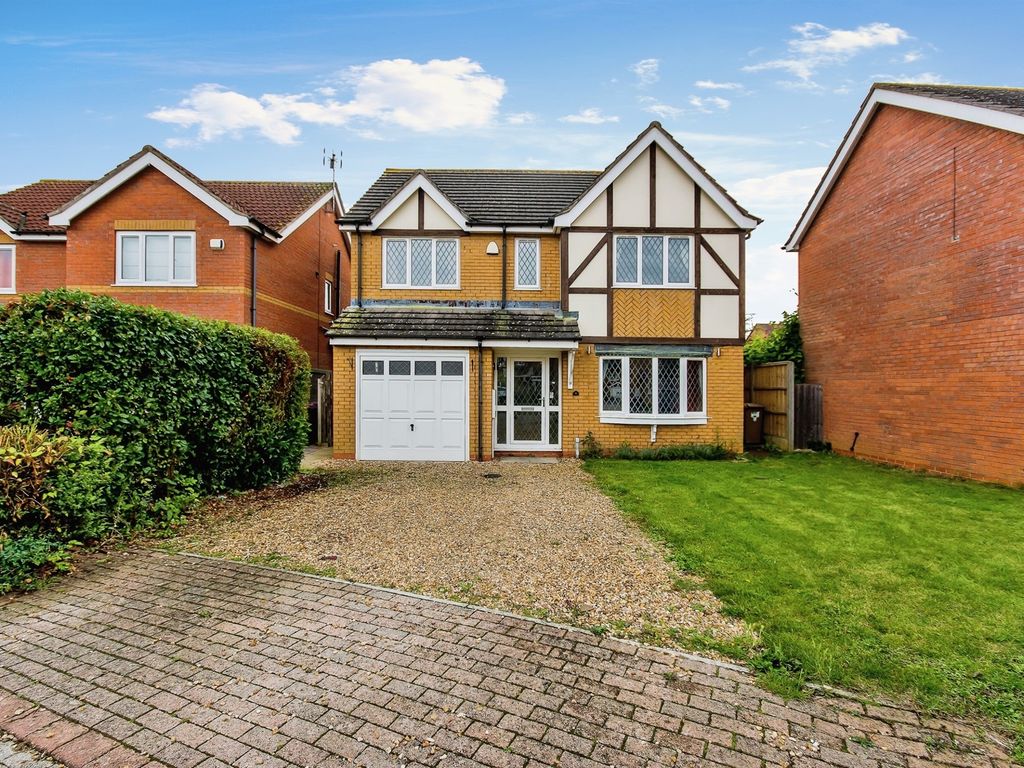 4 bed detached house for sale in Anglia Close, Quarrington, Sleaford