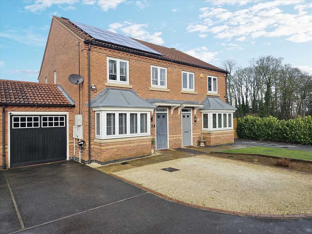 3 bed semidetached house for sale in The Crescent, Greylees, Sleaford NG34, £250,000 Zoopla