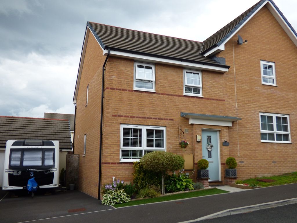 3 bed semidetached house for sale in Niven Drive, Tonna, Neath. SA11