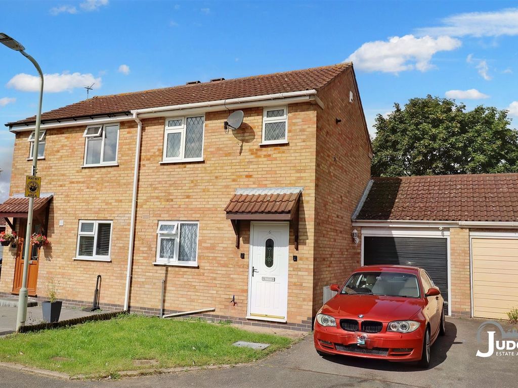 2 bed semidetached house for sale in Spring Close, Ratby, Leicester