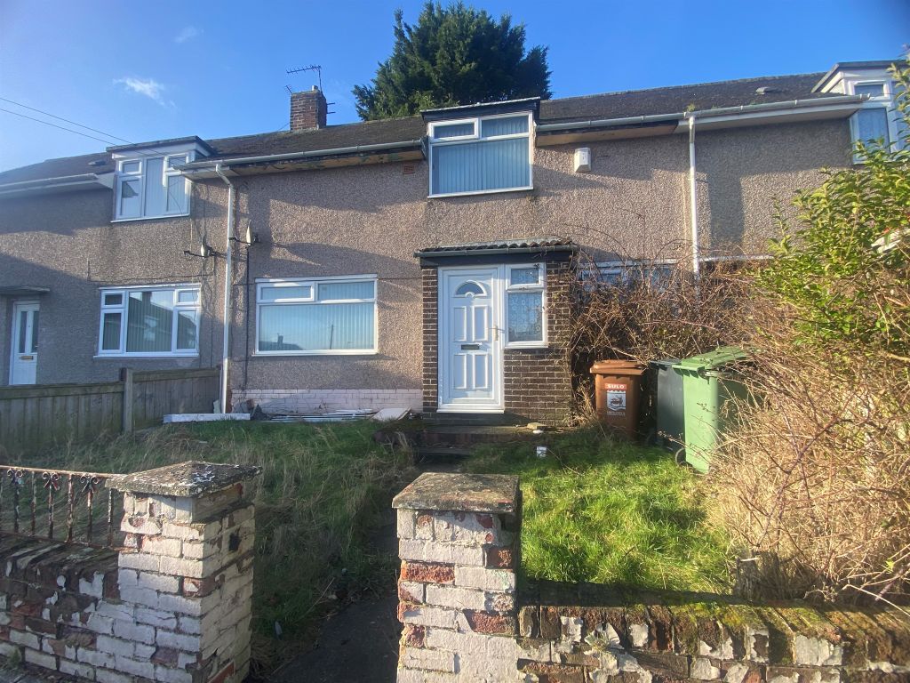 2 bed terraced house for sale in Duncan Road, Hartlepool TS25, £75,000