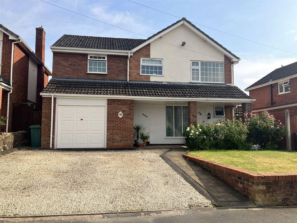 4 bed detached house for sale in Teagues Crescent, Trench, Telford