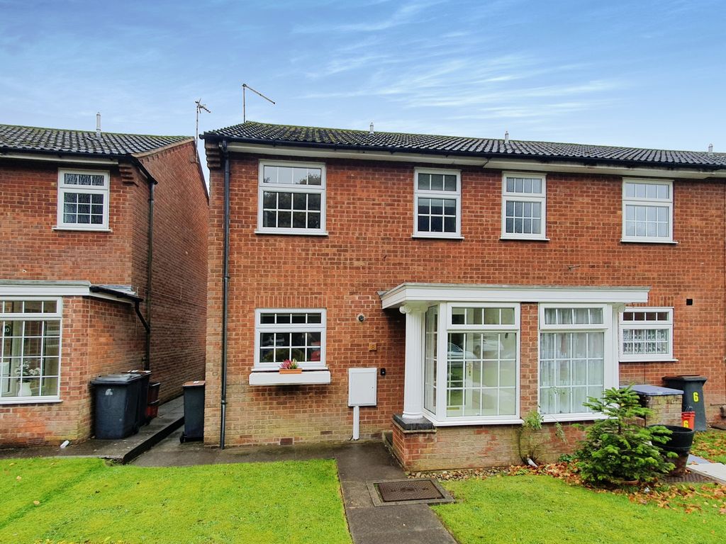 2 bed end terrace house for sale in St. Clares Court, Coalville LE67, £