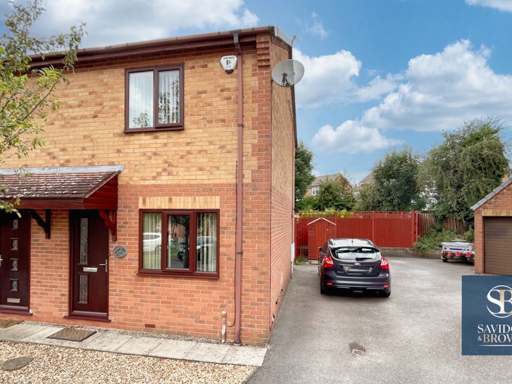 2 bed semidetached house for sale in Charnwood Close, Swanwick DE55, £