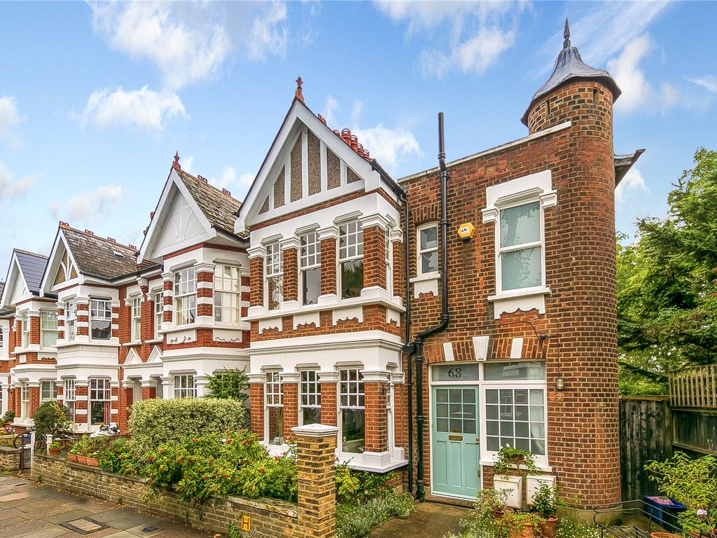 3 bed end terrace house for sale in Defoe Avenue, Kew, Surrey TW9, £