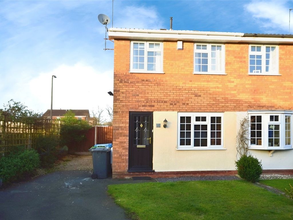 2 bed semidetached house for sale in Paxton Avenue, Perton