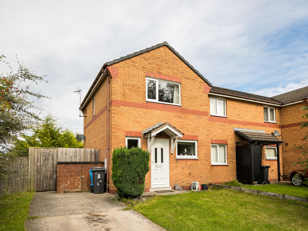 2 bed end terrace house for sale in Cae Isa, New Brighton, Mold CH7, £