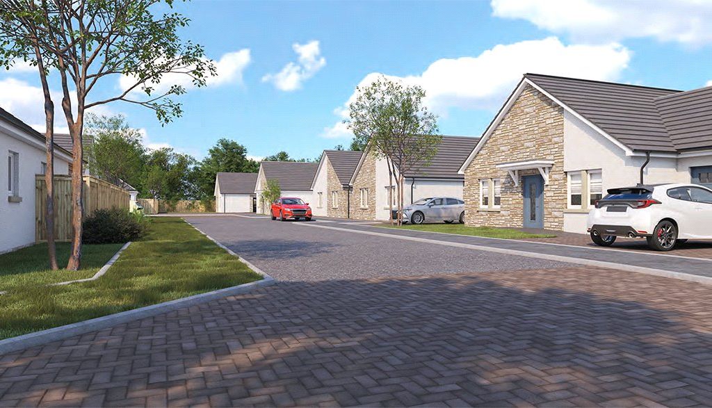 New home, 3 bed bungalow for sale in Annathill, Campsie View