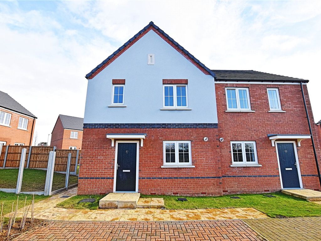 New home, 3 bed semidetached house for sale in Valley Way, Boughton, Northampton NN2, £120,000