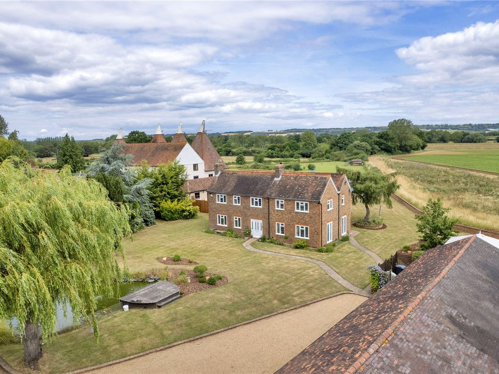 5 bed detached house for sale in Collier Street, Tonbridge, Kent TN12