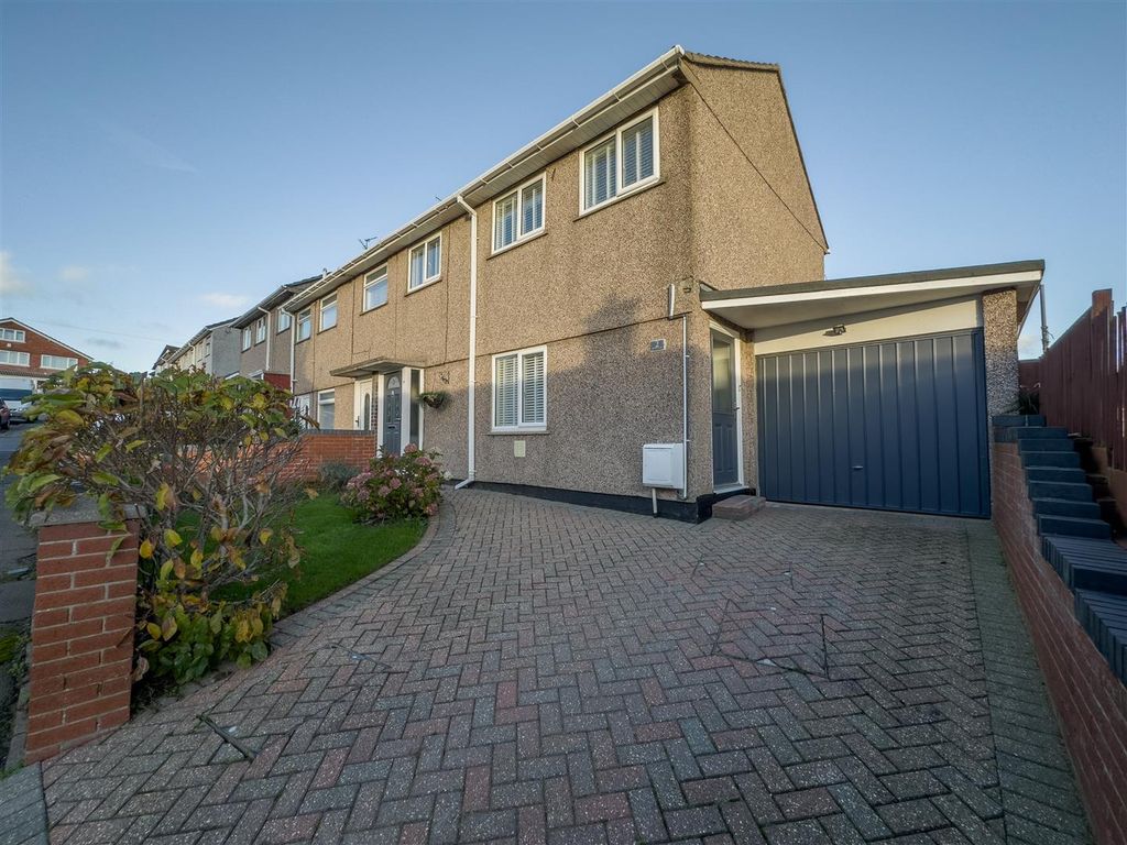 2 bed end terrace house for sale in Burns Lane, St. Dials, Cwmbran NP44
