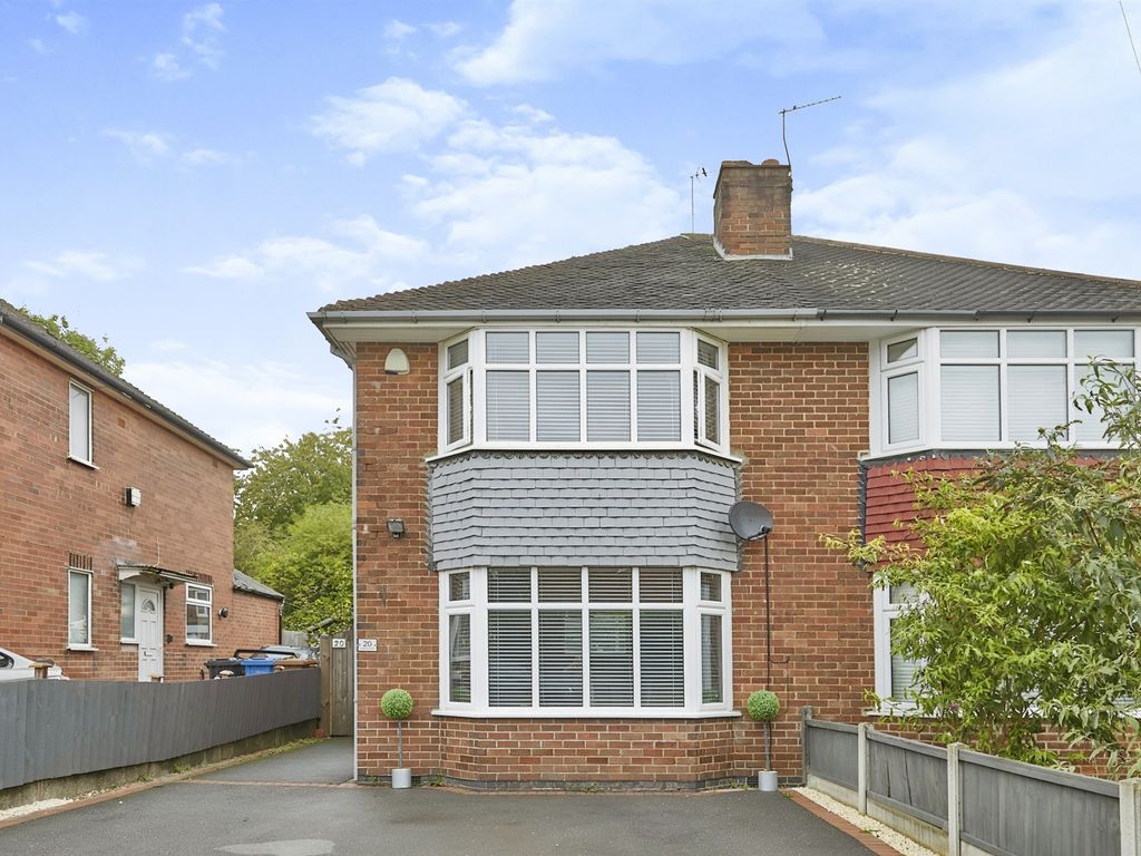 2 bed semidetached house for sale in Carlisle Avenue, Littleover
